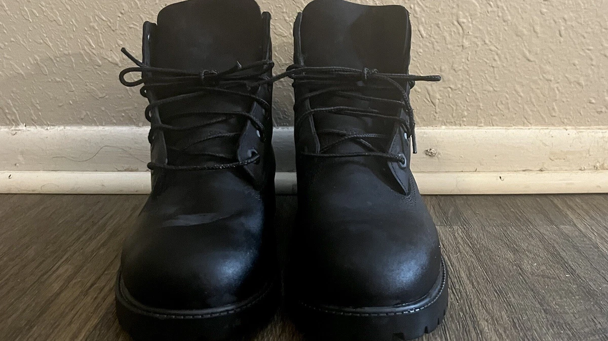 size 9 black timberlands