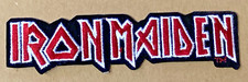 Iron Maiden Logo  Embroidered Patch  Iron On