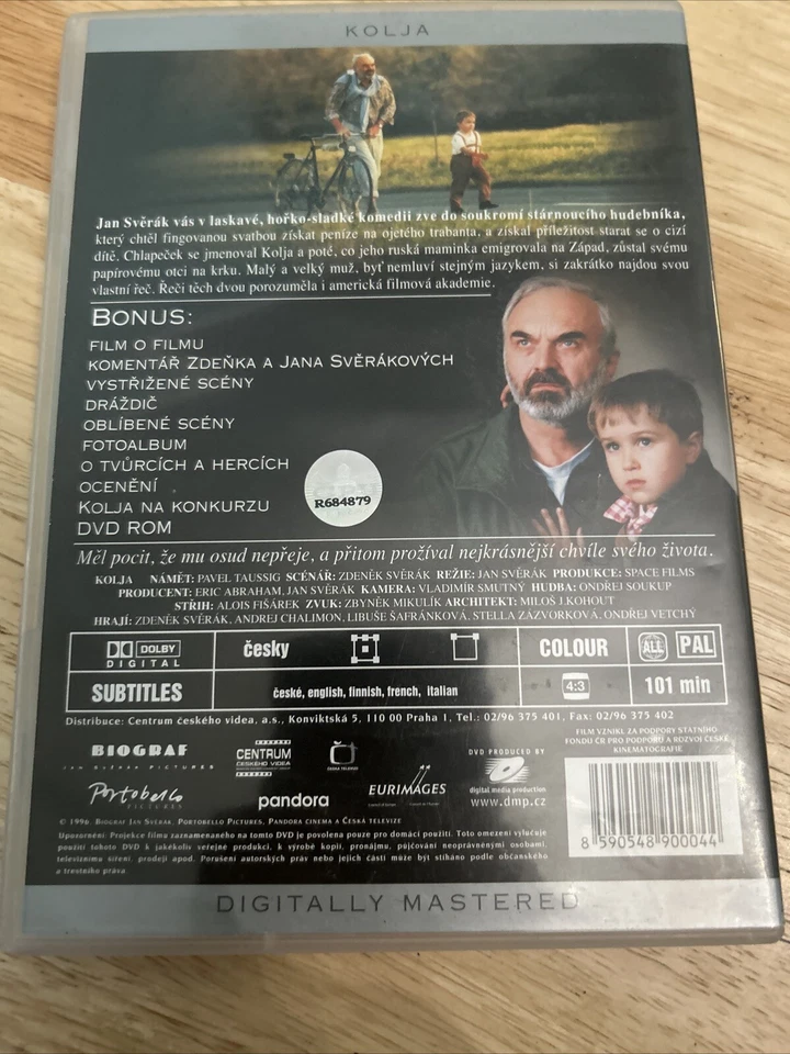 Kolja / Kolya 1996 Oscar winning Czech drama English Subtitles DVD Pal - Image 3 of 4