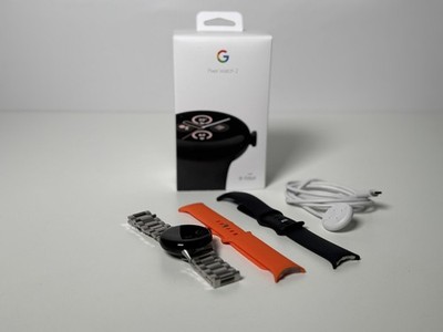 TOP  GOOGLE Pixel Watch 2 mit 3 Armbändern Garantie bis 02/2027
