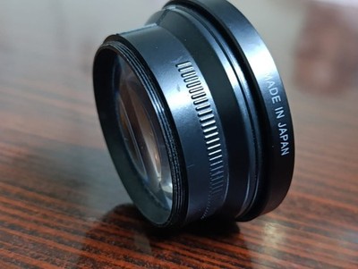 Raynox DCR-732 0.7x Wide Angle Conversion Lens 52mm Mount w/ Adapters -Brand New