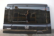 2003-2011 Honda Element Rear Tailgate Trunk Lid Assembly Black, A907, OEM, 2003,