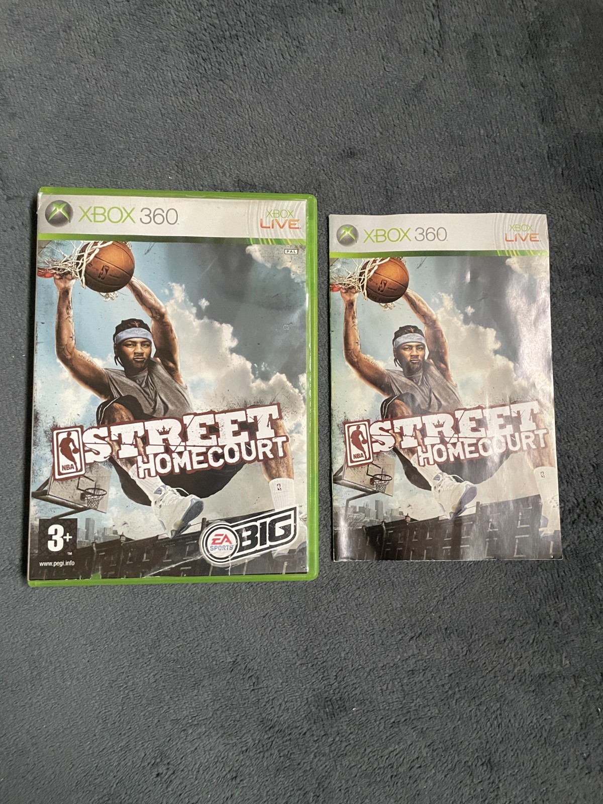 ₪ PAS DE JEU ₪ Boite + Notice de XBOX 360 FR - NBA Street Homecourt