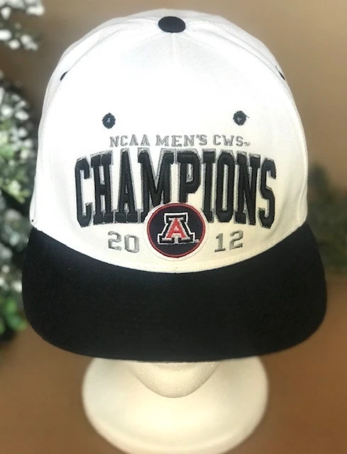 COLLEGE WORLD SERIES SNAPBACK CAP CWS 2012 NCAA BASEBALL CHAMPS ARIZONA WILDCATS - Image 2 of 4