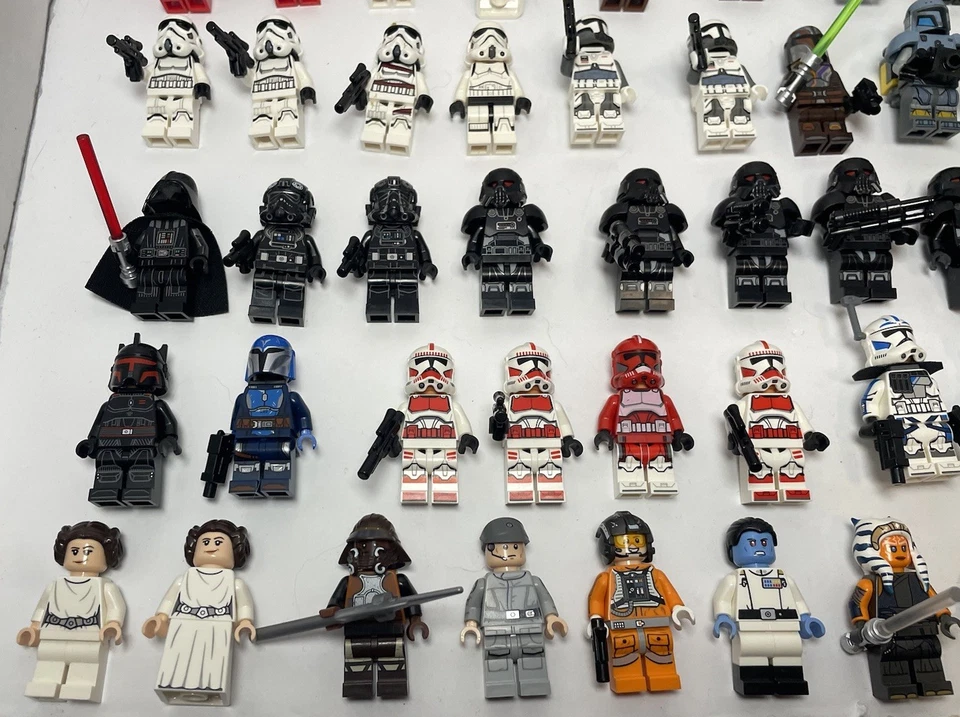 LEGO Star Wars Minifigures Lot HUGE (50+) UCS Zev Senesca Imperial Crew Rare  - Image 4 of 4