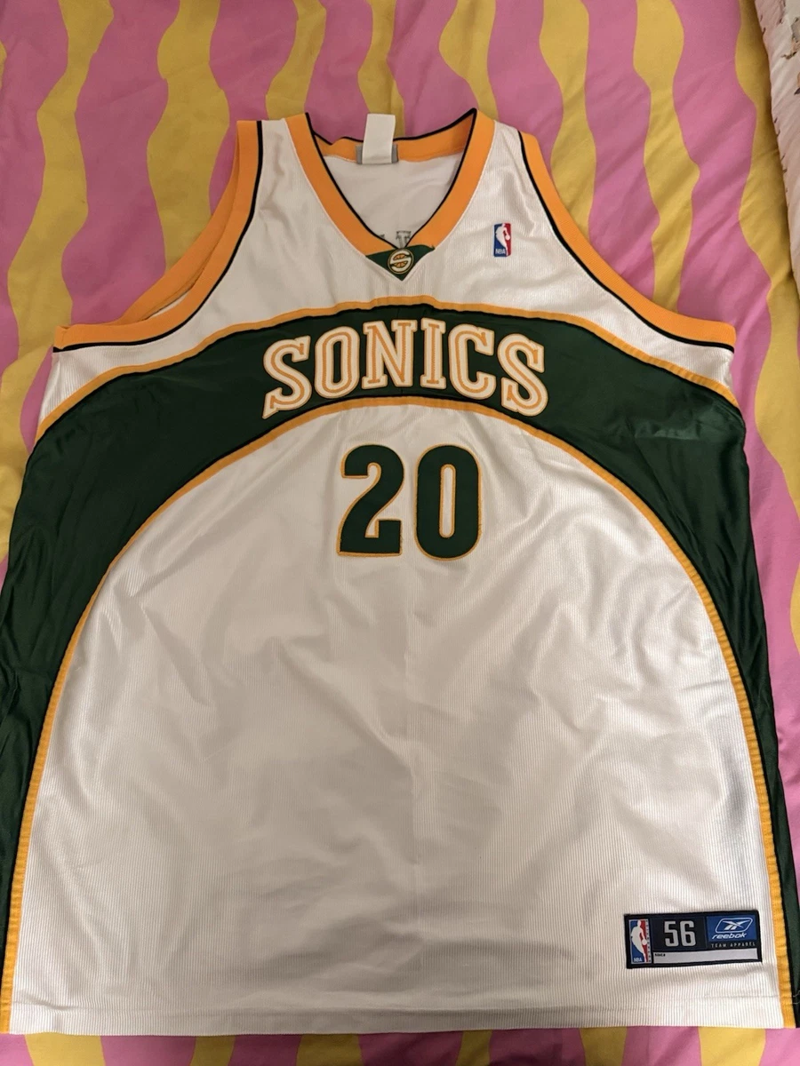 Gary Payton Seattle Supersonics 56 Size NBA Fan Apparel