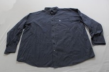 Ariat Men's Pro Series Wrinkle Free Abel Classic Fit Shirt CN6 Navy Size 2XL