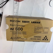 Ricoh Genuine IM 600 Black Toner Print Cartridge 418477 Original OEM IM 550 600