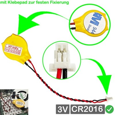 RTC Bios CMOS Batterie Battery für HP Elite Slice G2 (5JG15EA), G2 (2YP75AV)