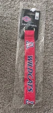 Siskiyou Sports NCAA Arizona Wildcats Lanyard Key Chain, Wristlet , Red