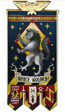 Warhammer 40.000 Space Wolves Chapter Banner ...