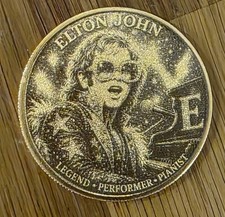 Elton John Super Fan Keepsake With Stand, Part Of The Music LEGEND SERIES