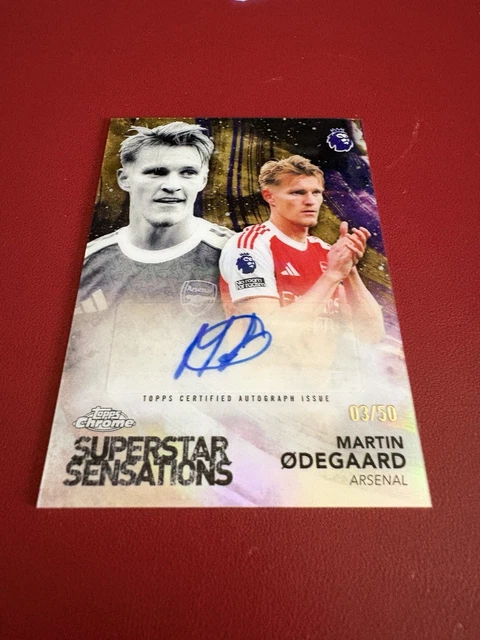Tradingcard für Martin Ødegaard