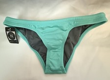 Jolyn Bikini Swim Bottom Europe Style Green Beach Large New With Tags