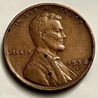 1938-S Lincoln Wheat Cent San Francisco Circulated BN1232