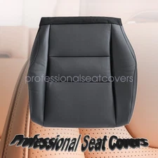 For 2007 2008 2009 2010 2011 Honda CRV Driver Bottom Leather Seat Cover Black