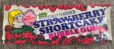 Vintage 1970 s FLEER STRAWBERRY SHORTCAKE BUBBLE GUM  Sealed  NOS  Super Rare!!