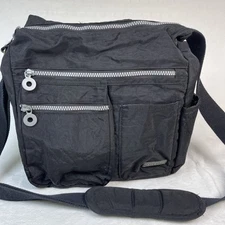 NeatPack Crossbody Bag Black RFID Travel Purse Anti Theft Lightweight 11x11x4.5