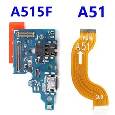 For Samsung Galaxy A51 A515F Charging Port Dock Connector Main Flex Cable AEU