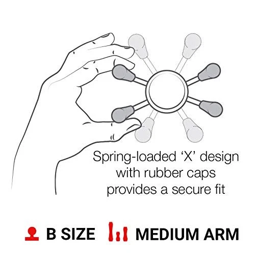 X-Grip Phone Mount with RAM Twist-Lock Suction Cup RAM-B-166-UN7U with Medium... - Image 4 of 4