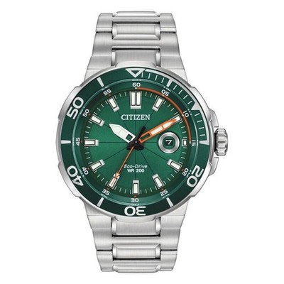Citizen Eco-Drive Green Men's Watch - AW1428-53X