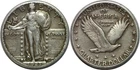 1923-S 25C Standing Liberty Quarter Very Fine Details