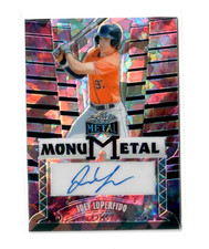 2024 Leaf Metal JOEY LOPERFIDO MonuMetal #1/1 AUTO ROOKIE CARD RC