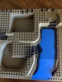 LEGO Baseplate Raised 32x32 6092pb02 Alpha Team Three Level Ogel Center Set 6776