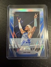 2026 Topps Chrome WWE Akira Tozawa Blue Autograph 6/150 #BCA-AKT