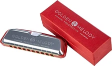 Hohner Golden Melody Progressive Harmonica, Made in Germany - Key of C