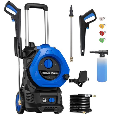 #ad Pressure Washer Power 4800PSII MAX Washer with 4 Quick Connect Nozzles amp; 25FT... $143.86