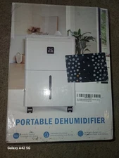 Energy Star 2 liter tank 75 watts Dehumidifier, 3000 Sq. Ft. Coverage -