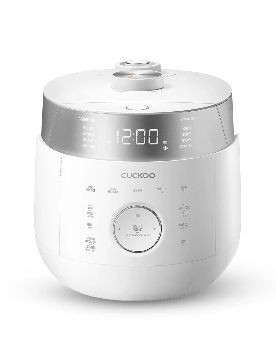 CUCKOO 6-Cup Uncooked /12-Cup Cooked Induction Heating Twin Pressure Rice Cooker