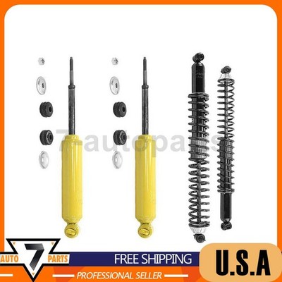 4x Front Rear Shocks Fits GMC C2500 5.0L 1991 1990 1989 1988