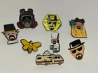 BREAKING BAD Enamel 8-Pin Set Walter White/Heisenberg Lot Cooking *NEW*