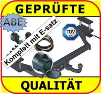 Ahk & ES13 FüR Fiat Multipla Bj. 99-04 AnhäNgevorrichtung + E-Satz - Komplett