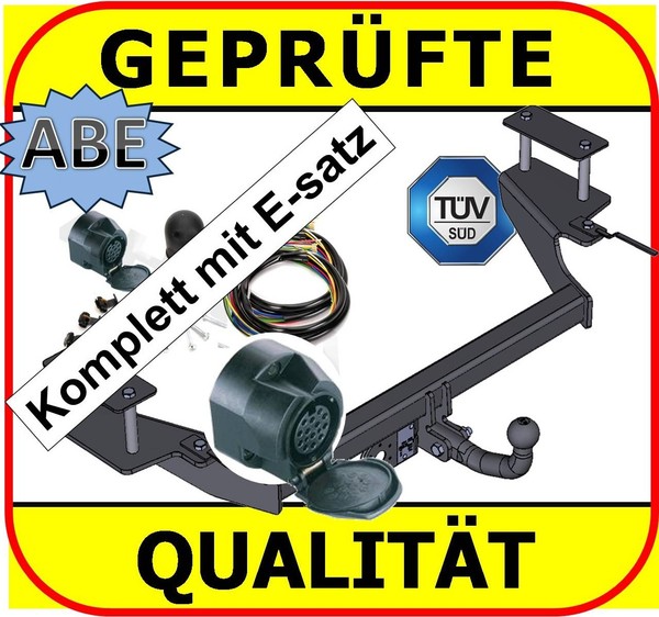 Ahk & ES13 FüR Fiat Multipla Bj. 99-04 AnhäNgevorrichtung + E-Satz - Komplett-image