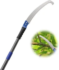 Pole Saws for Tree Trimming 10 FT Long Extension Pruning Lightweight Stainless