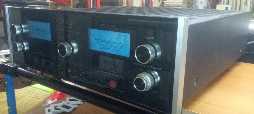 McIntosh MA6400 amplificatore integrato stereofonico made in USA 2x100W/8 ohm - Immagine 4 di 4