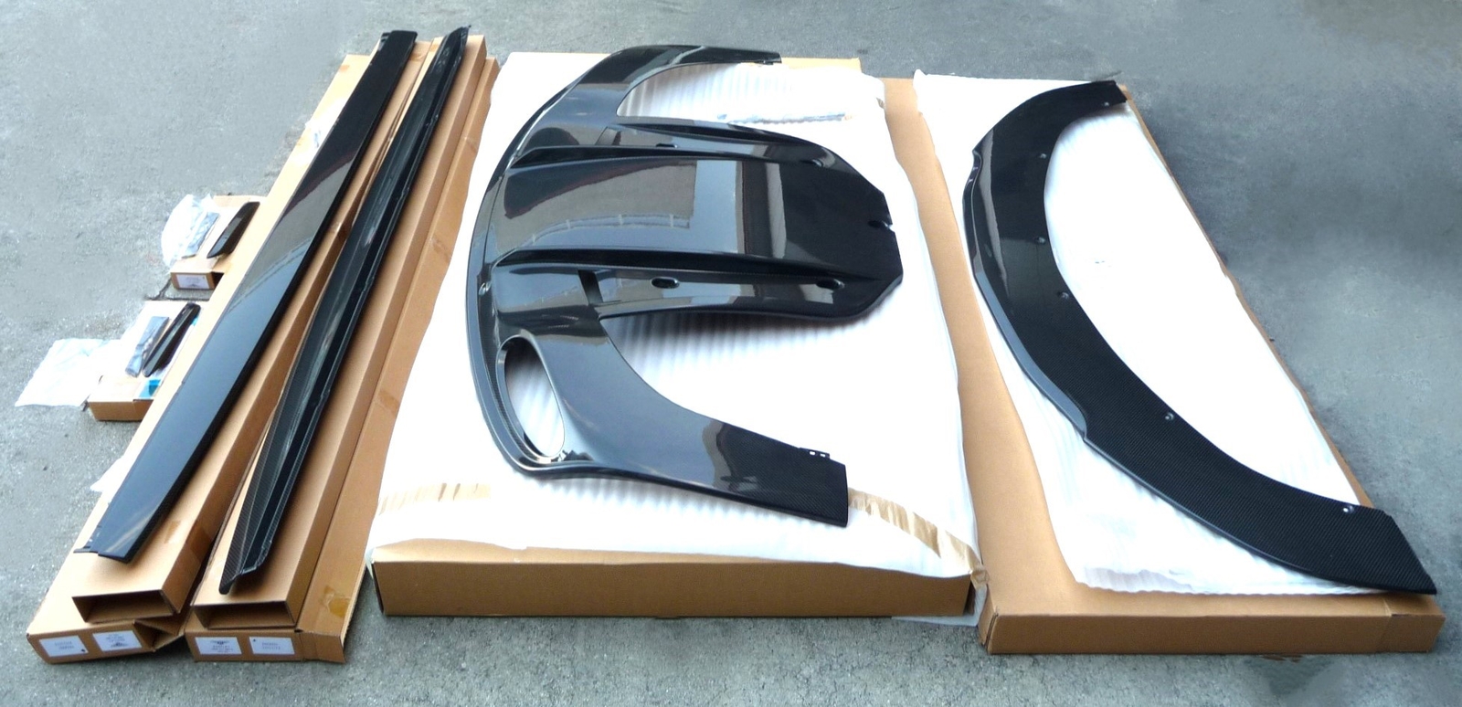 2012-2015 Bentley GTC MSS W12 Mulliner Styling Carbon Fiber Body Kit RH40140 OEM