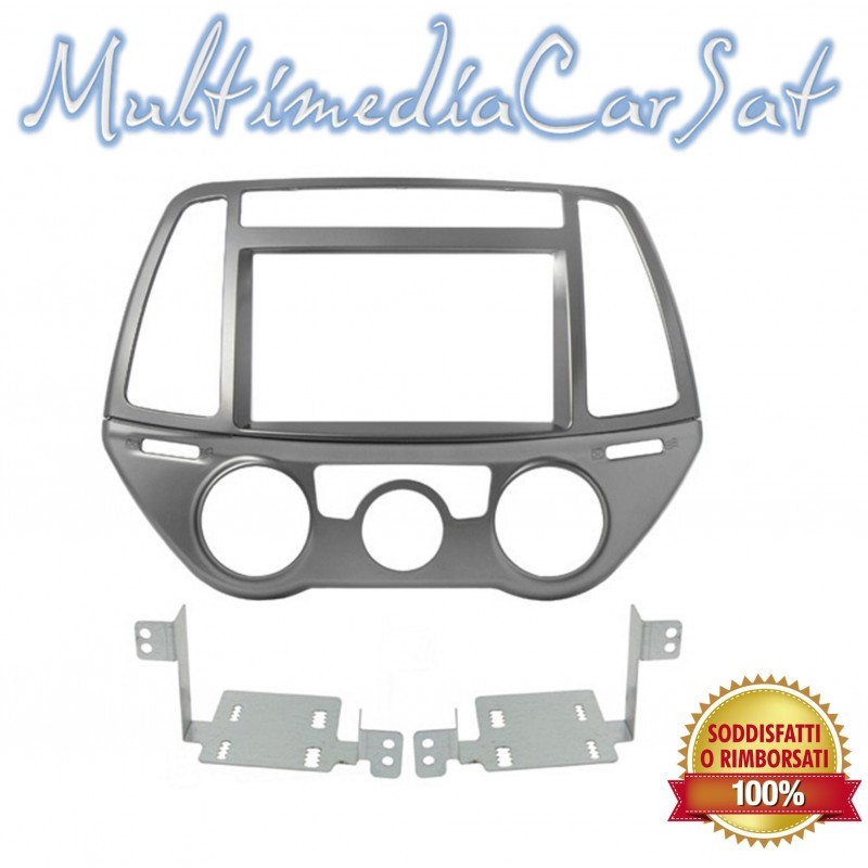 Kit Montaggio 2 DIN Hyundai i20 2012-2014 Phonocar 03683 Grigio