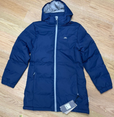 Trespass Tiffy Damenjacke Navy Blau Größe 11/12   Neu mit Etikett