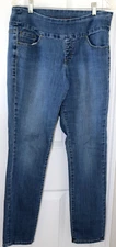 Women's Jeans Jag Jeans Blue Pant High Rise Skinny Blue Denim Size 12