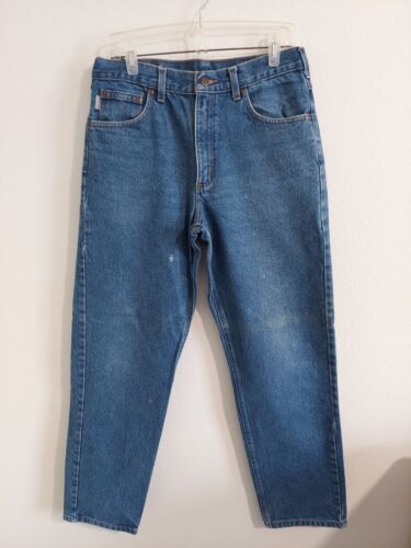 Carhartt Jeans Men 34x32 Blue Relaxed Fit Blue Wash Relaxed B17-DST - Imagen 1 de 14