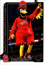2025 Topps Series 1 Celebration - Fredbird - St. Louis Cardinals Mascot #M-22