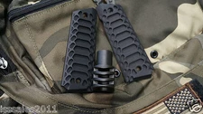 1911 BLACK PREDATOR Muzzle Brake & "Cobra" Grips COMBO COMPENSATOR + INSTALL KIT