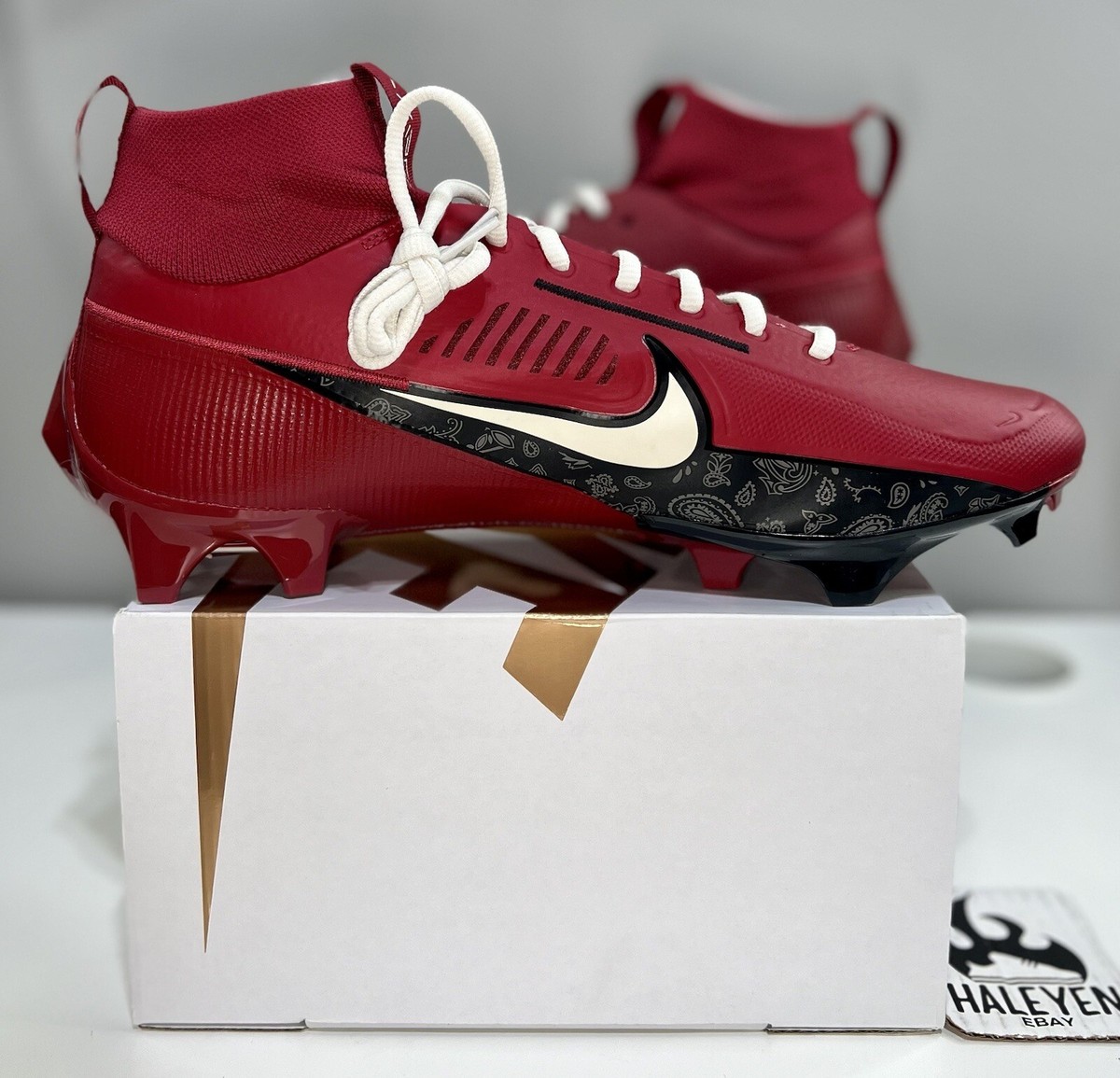 Size 13 - Nike Kyler Murray x Vapor Edge Pro 360 2 Tough Red