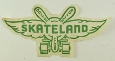 1930's-50's Skateland Dayton Roller Club Skating Label B4