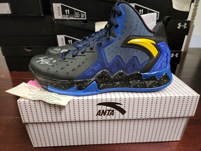 Signed Anta KT2 - Klay Thompson 60 pt game warriors size 11 dub