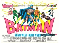 Batman Movie Poster Adam West Burt Ward Burgess Meredith  *Hollywood Posters*